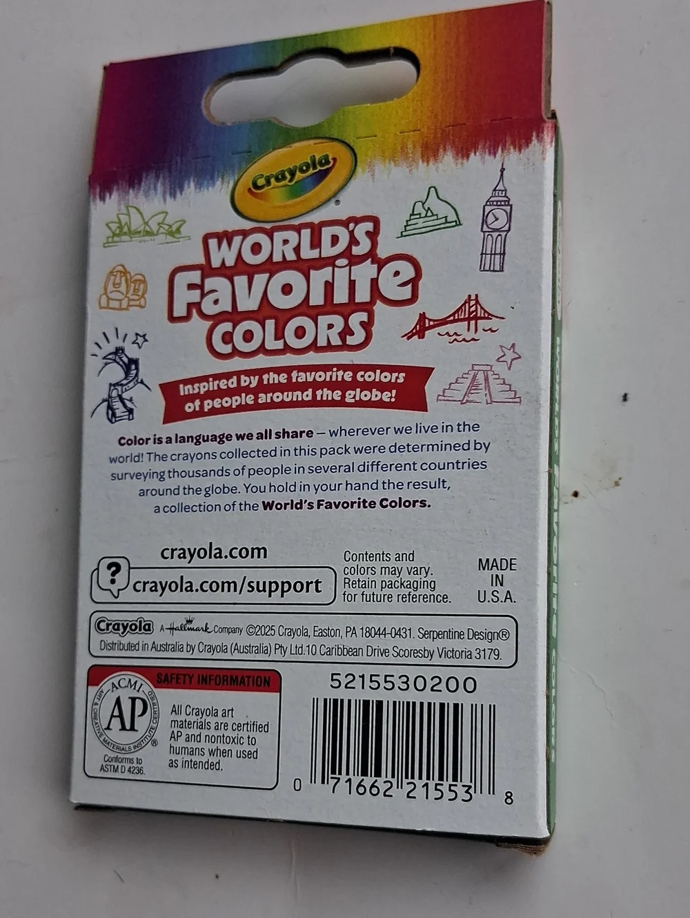 Crayola new box